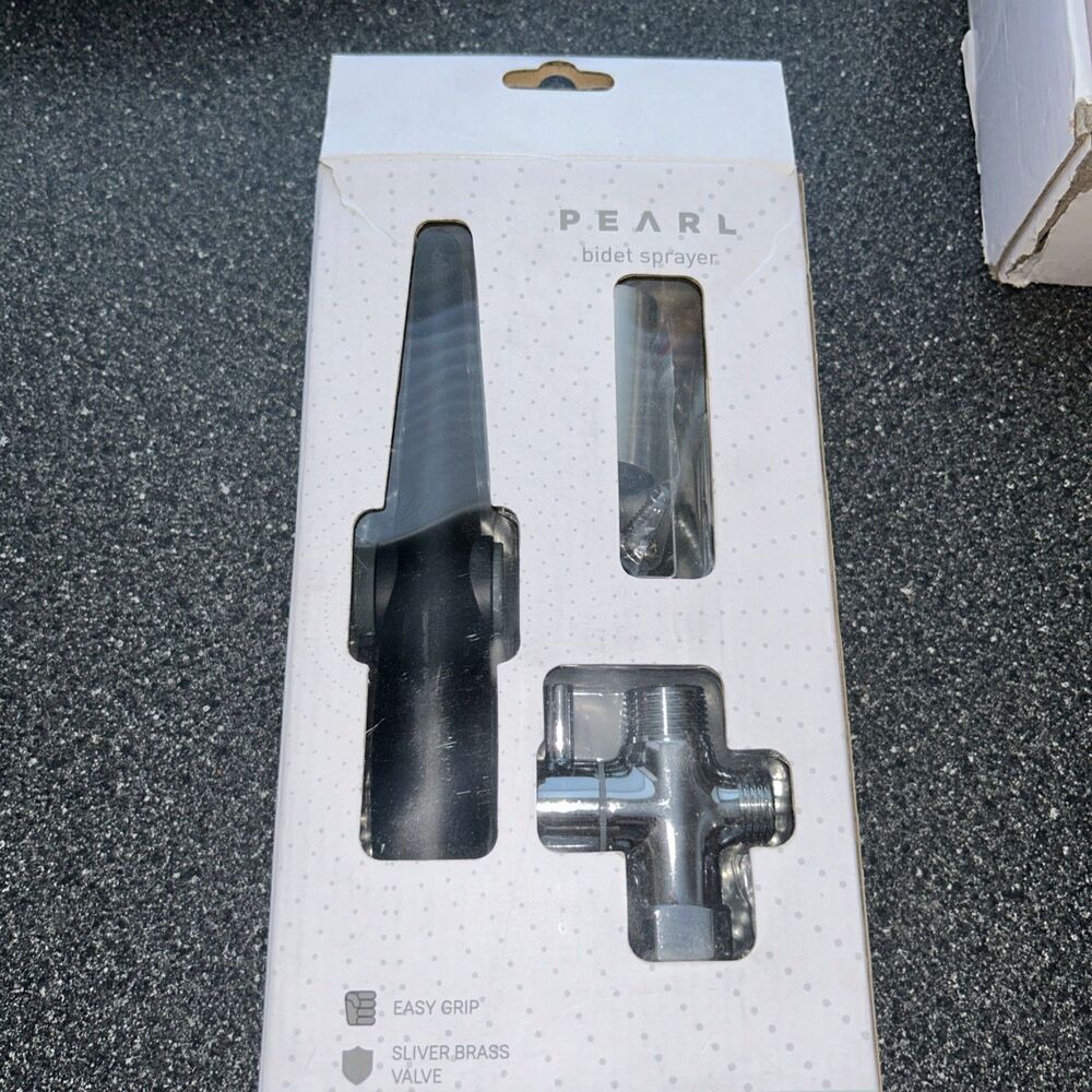 BioBidet Pearl Handheld Bidet Sprayer Toilet Attachment Posterior & Feminine ...